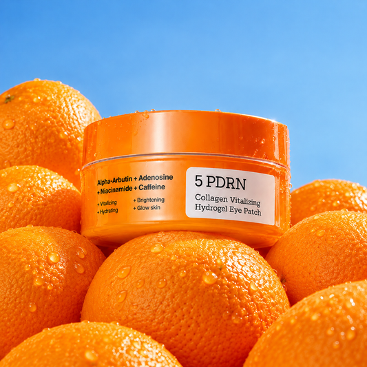 Korean 5-PDRN Collagen Under Eye Patches for Dark Circles(60 Ct.)