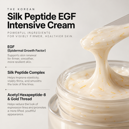 Korean Silk Peptide EGF Intensive Cream